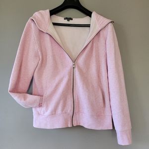 Bubble Gum Pink Zip Hoodie